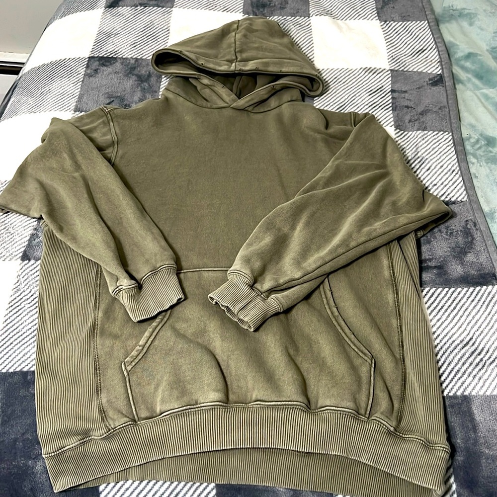 Aerie Olive Hoodie